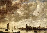 View of Merwede before Dordrecht Jan van Goyen